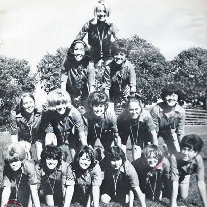 1966 Cheerleading Team